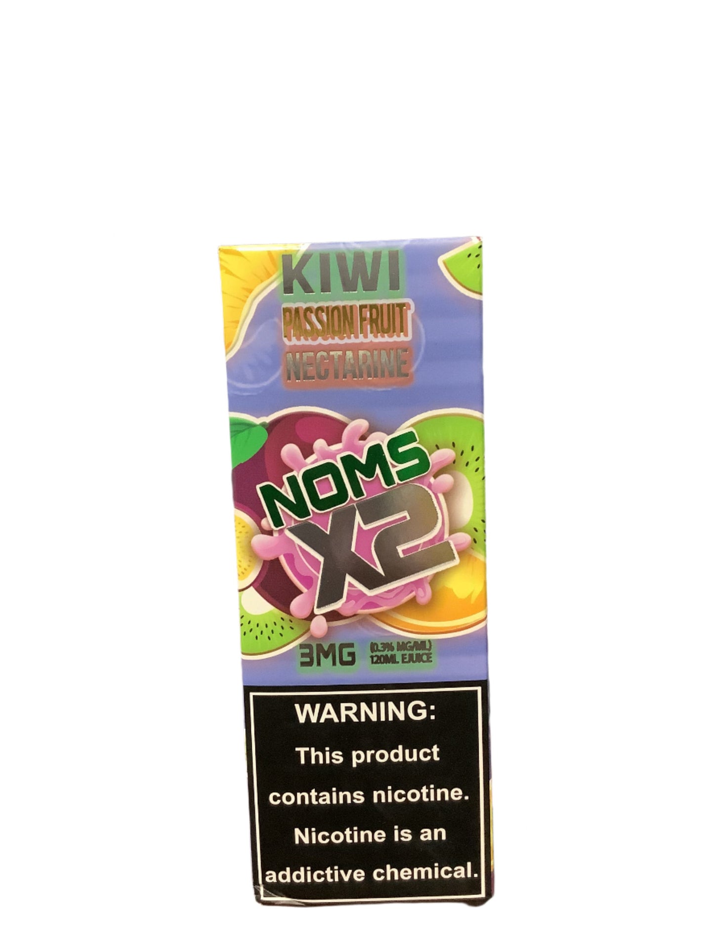 NOMS E LIQ KIWI PASSION FRUIT NECTARINE 120ML