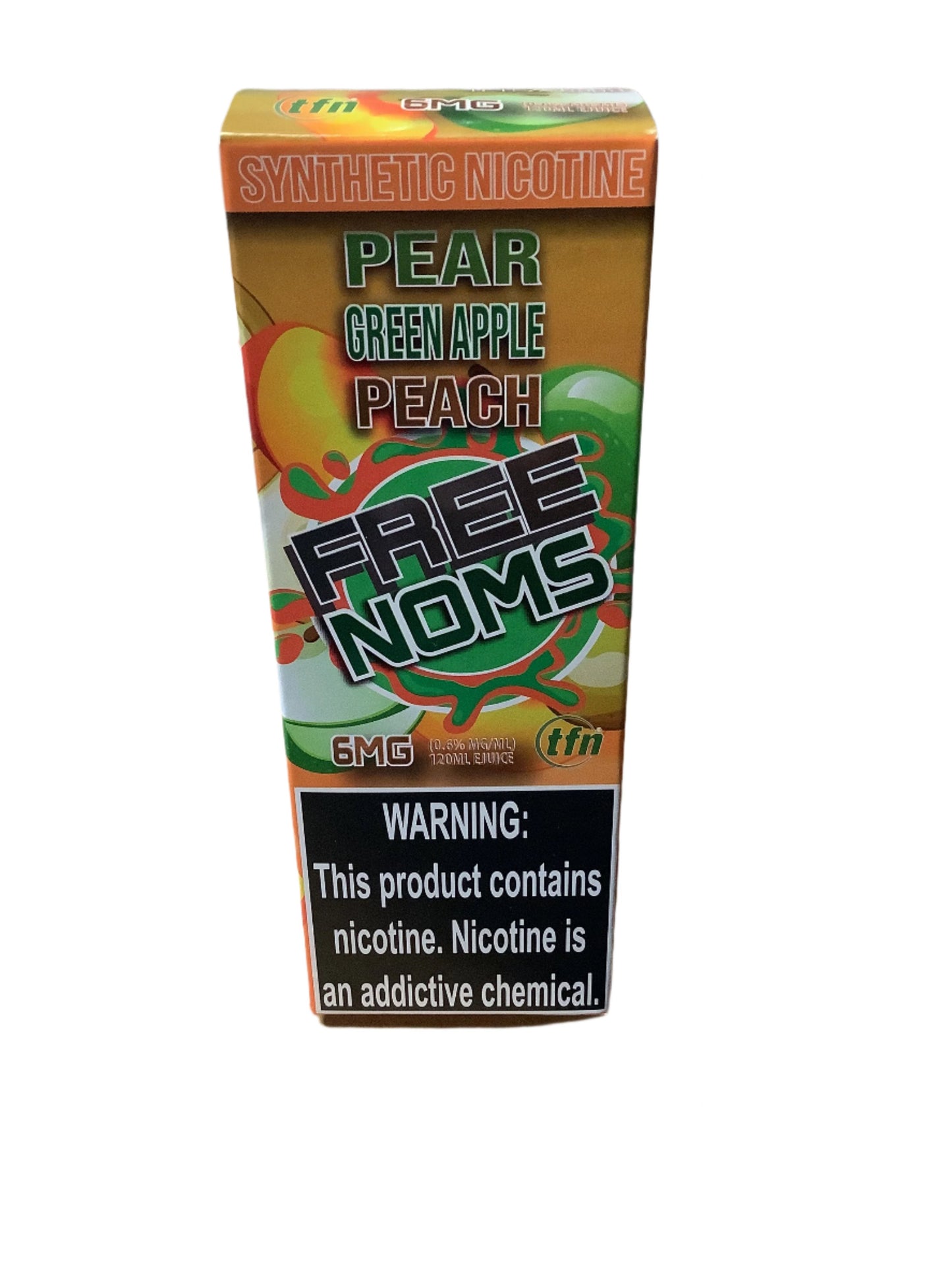 NOMS E LIQ PEAR GREEN APPLE PEACH 120ML