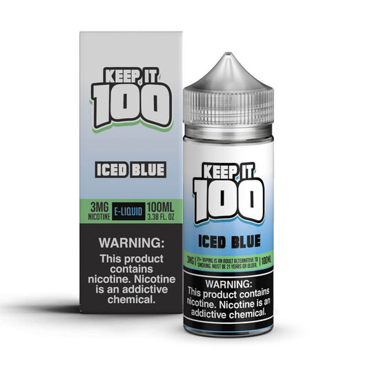 KEEP IT 100 ICED BLUE 100ML