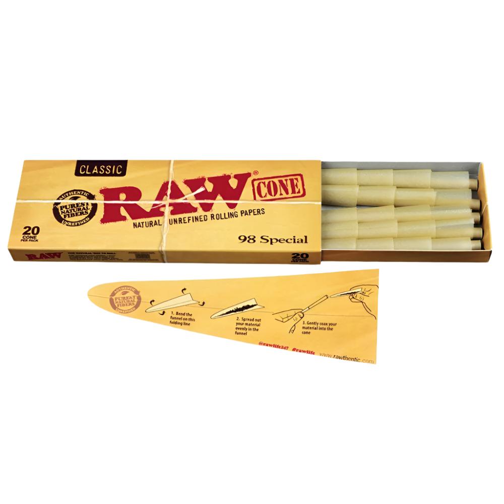 RAW CONES 20 PACK