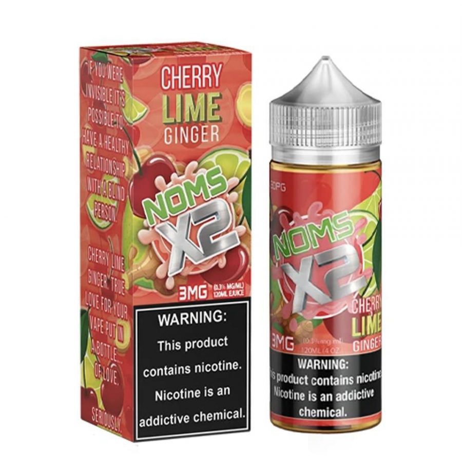 NOMS E LIQ CHERRY LIME GINGER 120ML