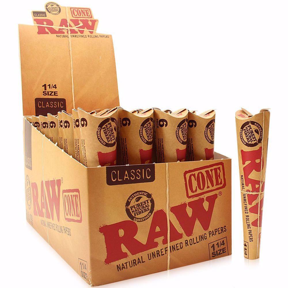 RAW CONES 3 & 6 PACK