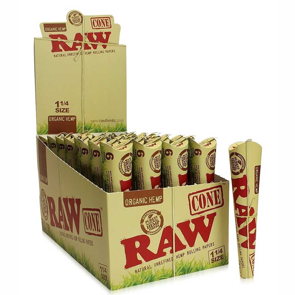 RAW CONES 3 & 6 PACK