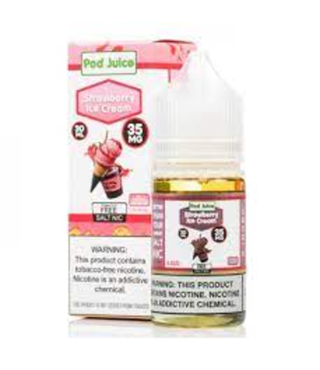 POD JUICE STRAWBERRY ICE CREAM 30ML