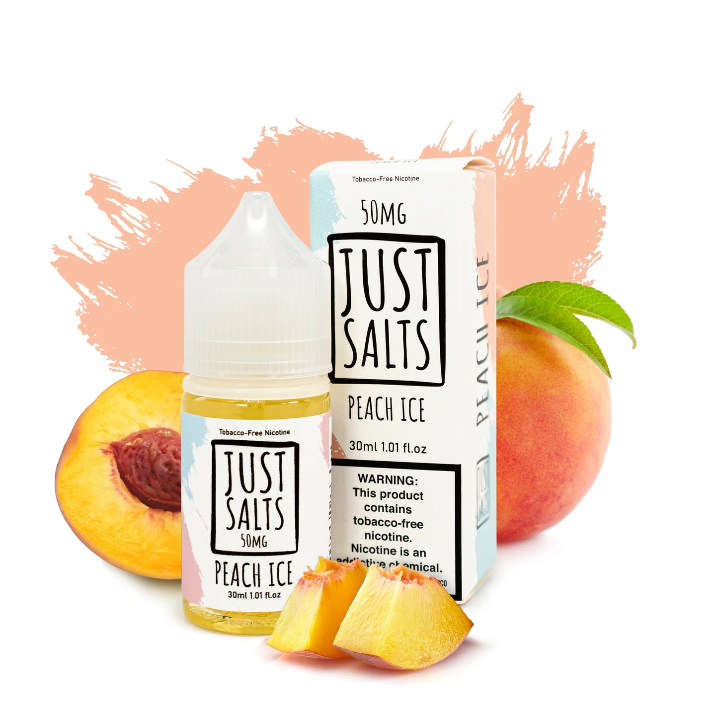 JUST SALTS PEACH ICE 30ML