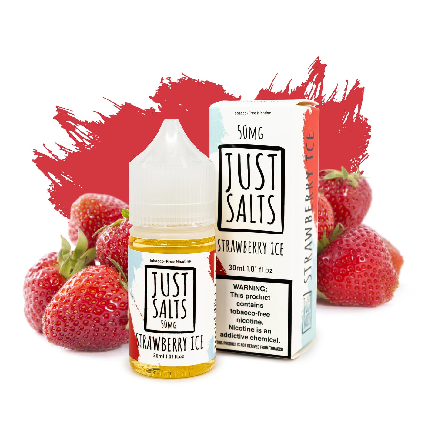 JUST SALTS STRAWBERRY ICE 30ML