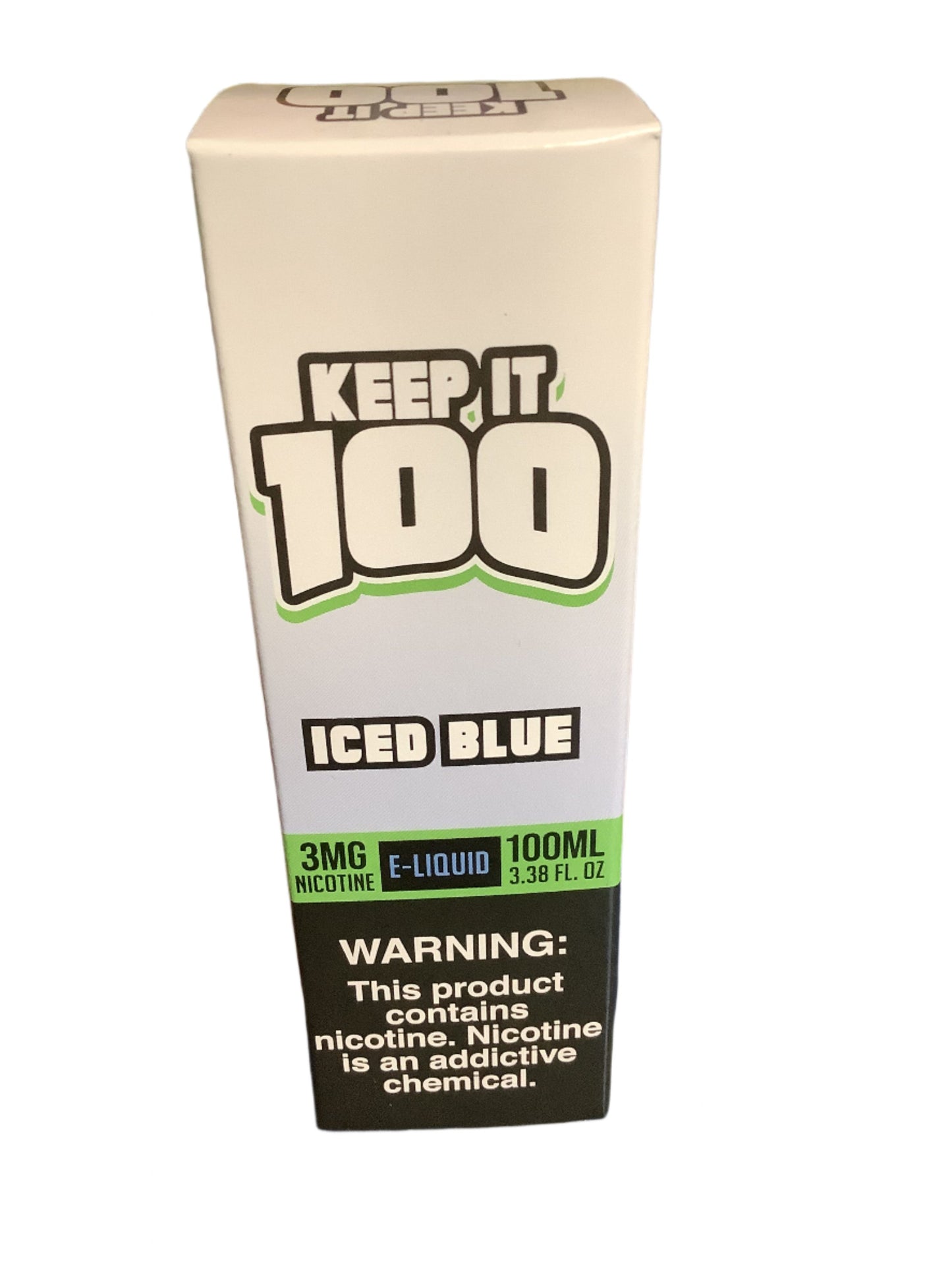 KEEP IT 100 ICED BLUE 100ML