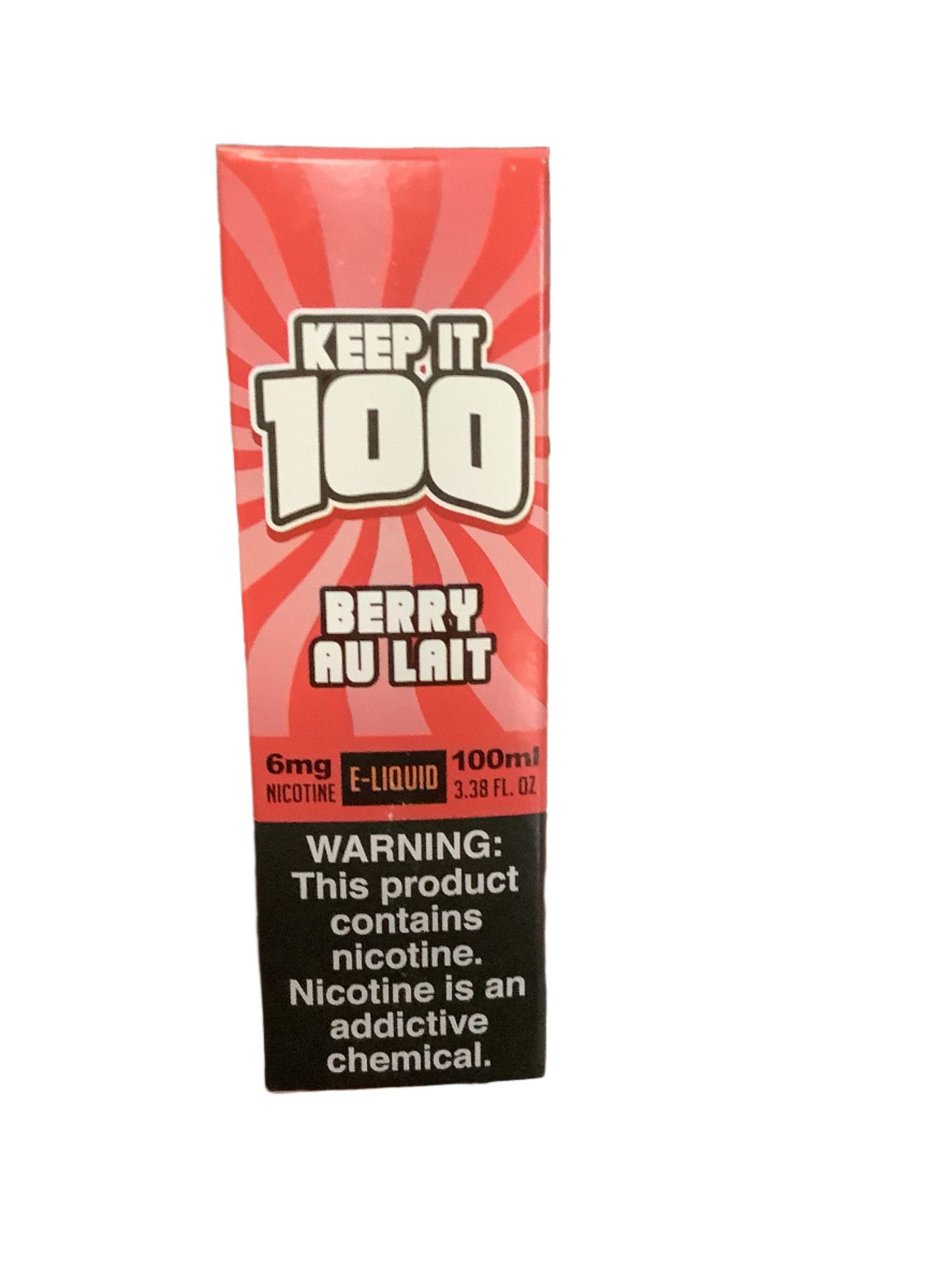 KEEP IT 100 BERRY AU LAIT 100ML