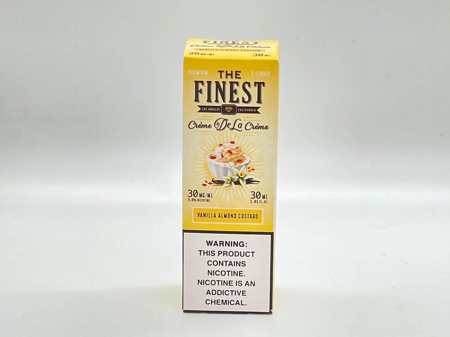 THE FINEST VANILLA ALMOND CUSTARD 30ML