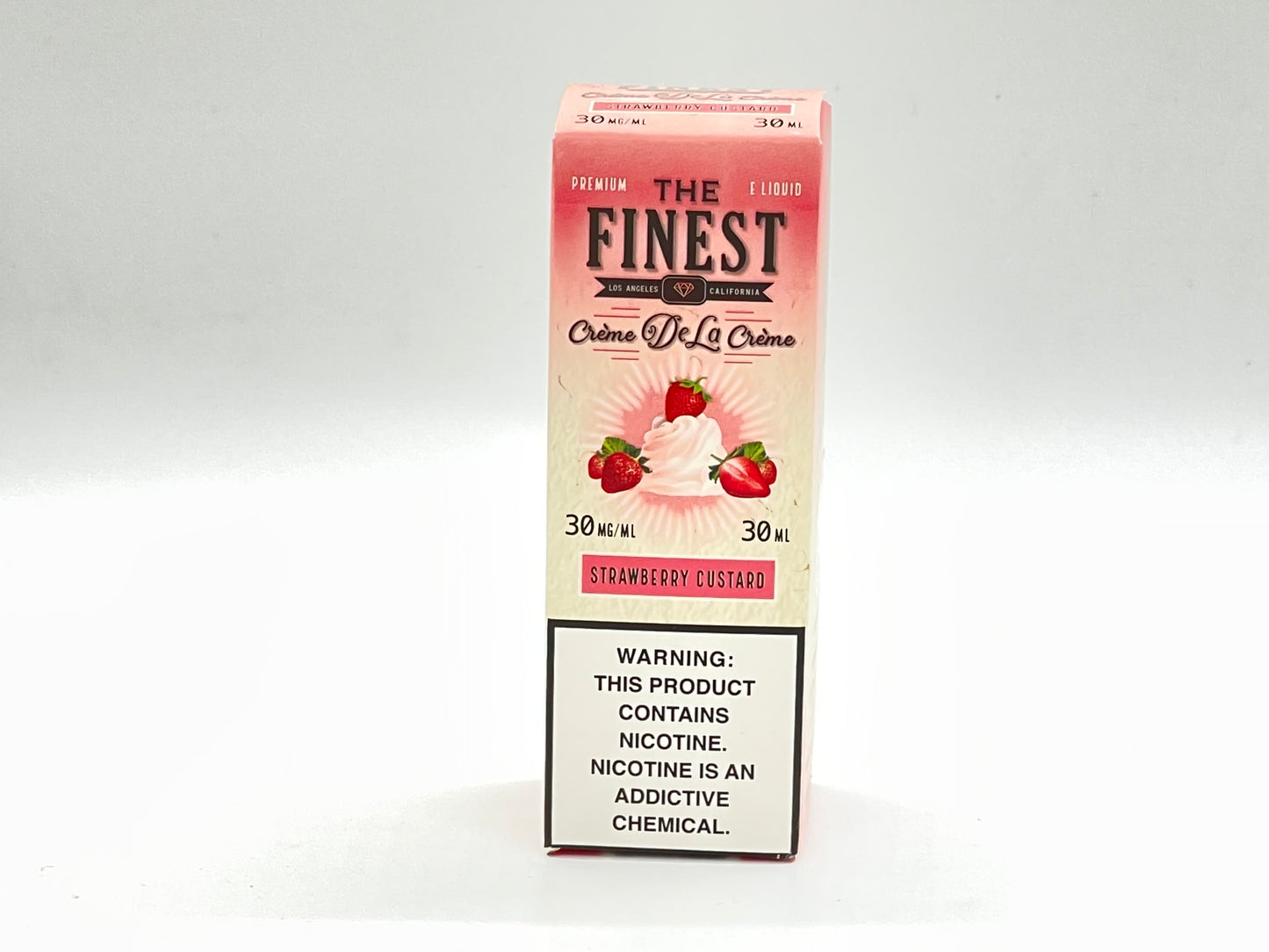 THE FINEST STRAWBERRY CUSTARD 30ML