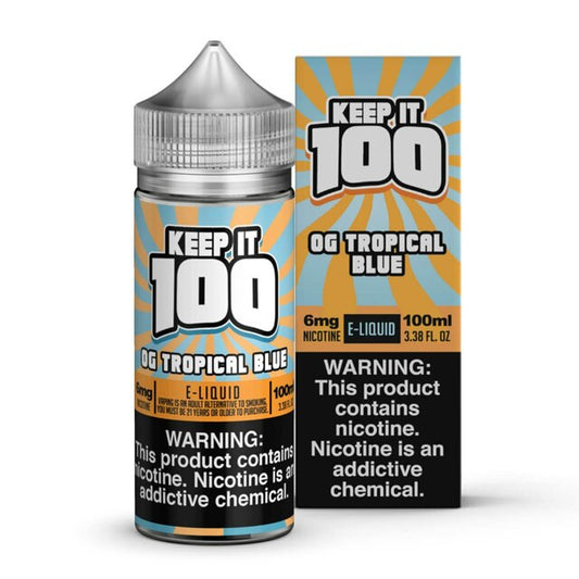 KEEP IT 100 OG TROPICAL BLUE 100ML