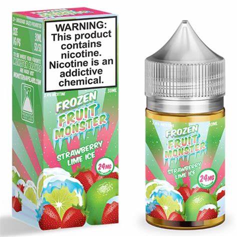 FROZEN FRUIT MONSTER STRAWBERRY LIME ICE 30ML