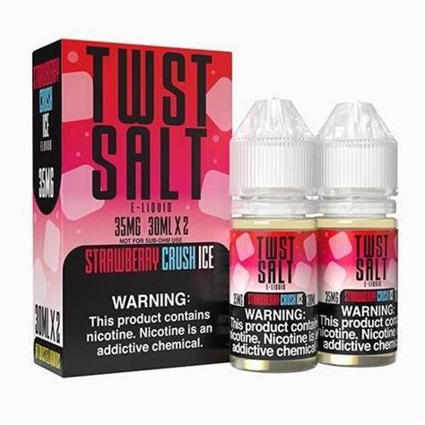 TWIST SALT NIC STRAWBERRY CRUSH ICE