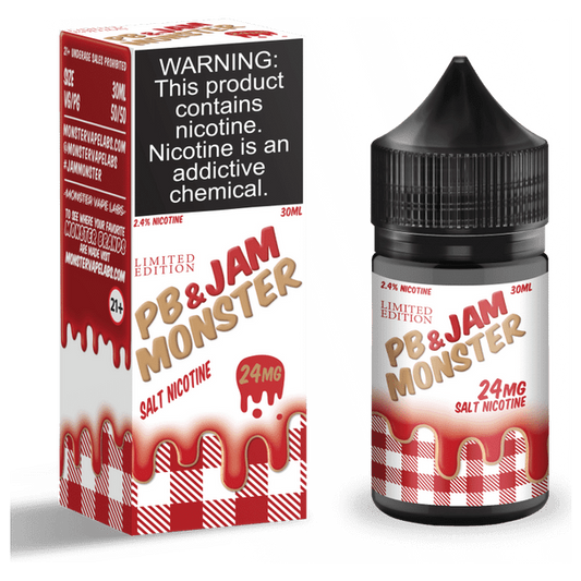 JAM MONSTER PB & STRAWBERRY 30ML