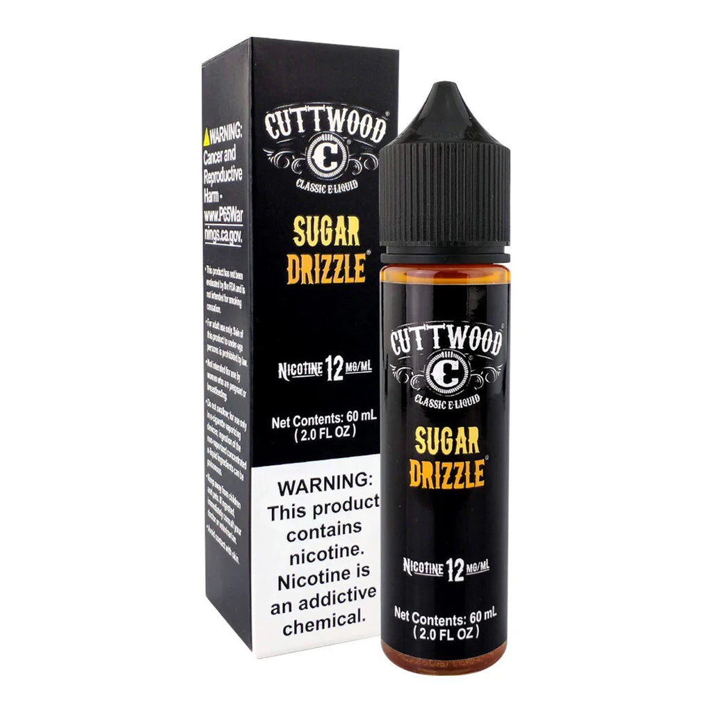 CUTWOOD E LIQ SUGAR DRIZZLE 60ML