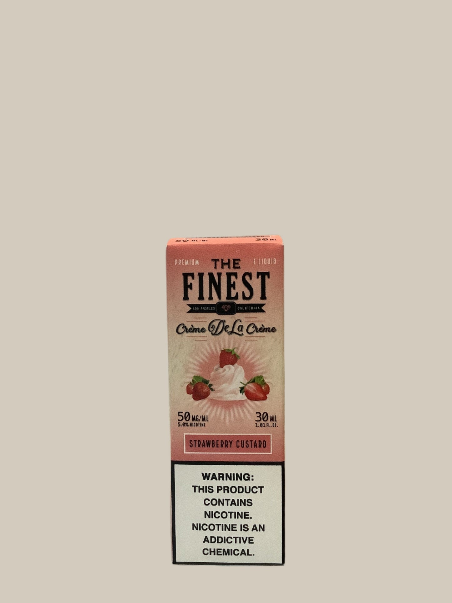 THE FINEST STRAWBERRY CUSTARD 30ML