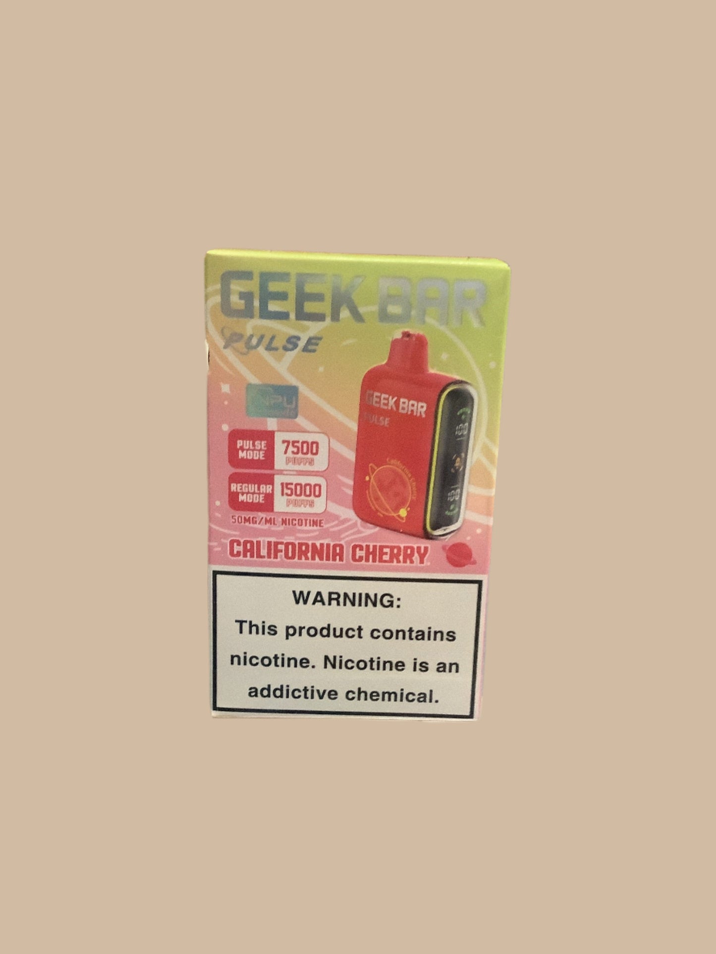 GEEK BAR PULSE 7500 & 15000 PUFFS