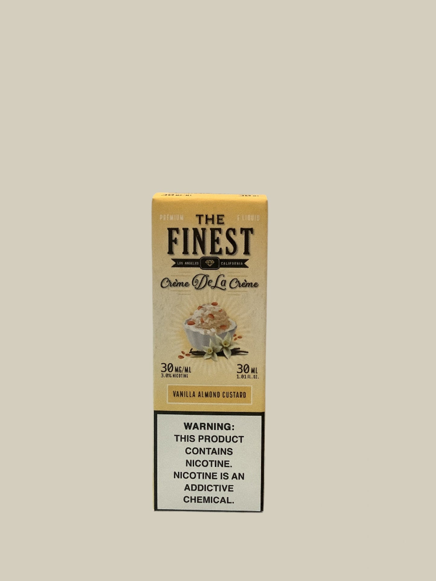 THE FINEST VANILLA ALMOND CUSTARD 30ML