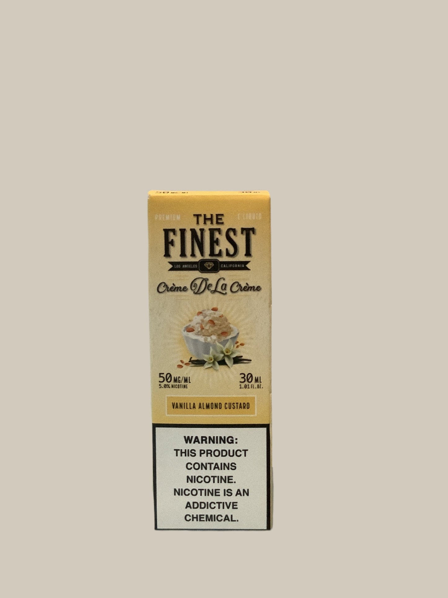 THE FINEST VANILLA ALMOND CUSTARD 30ML