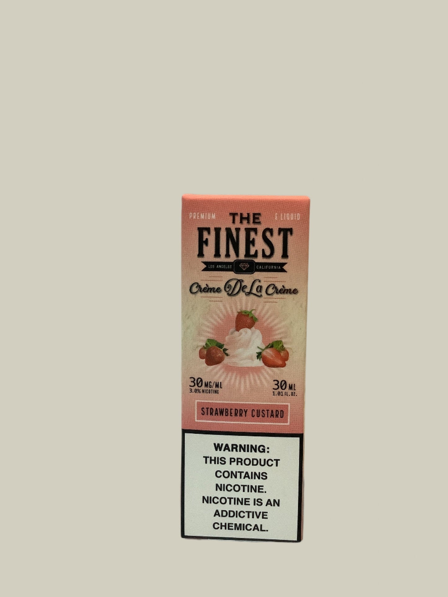 THE FINEST STRAWBERRY CUSTARD 30ML