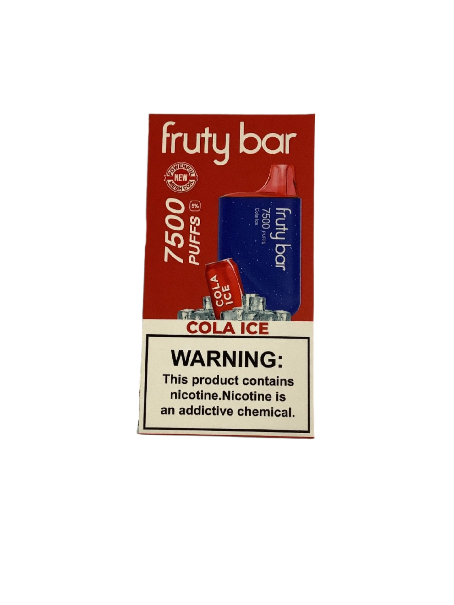 FRUTY BAR 6000 & 7500 PUFFS