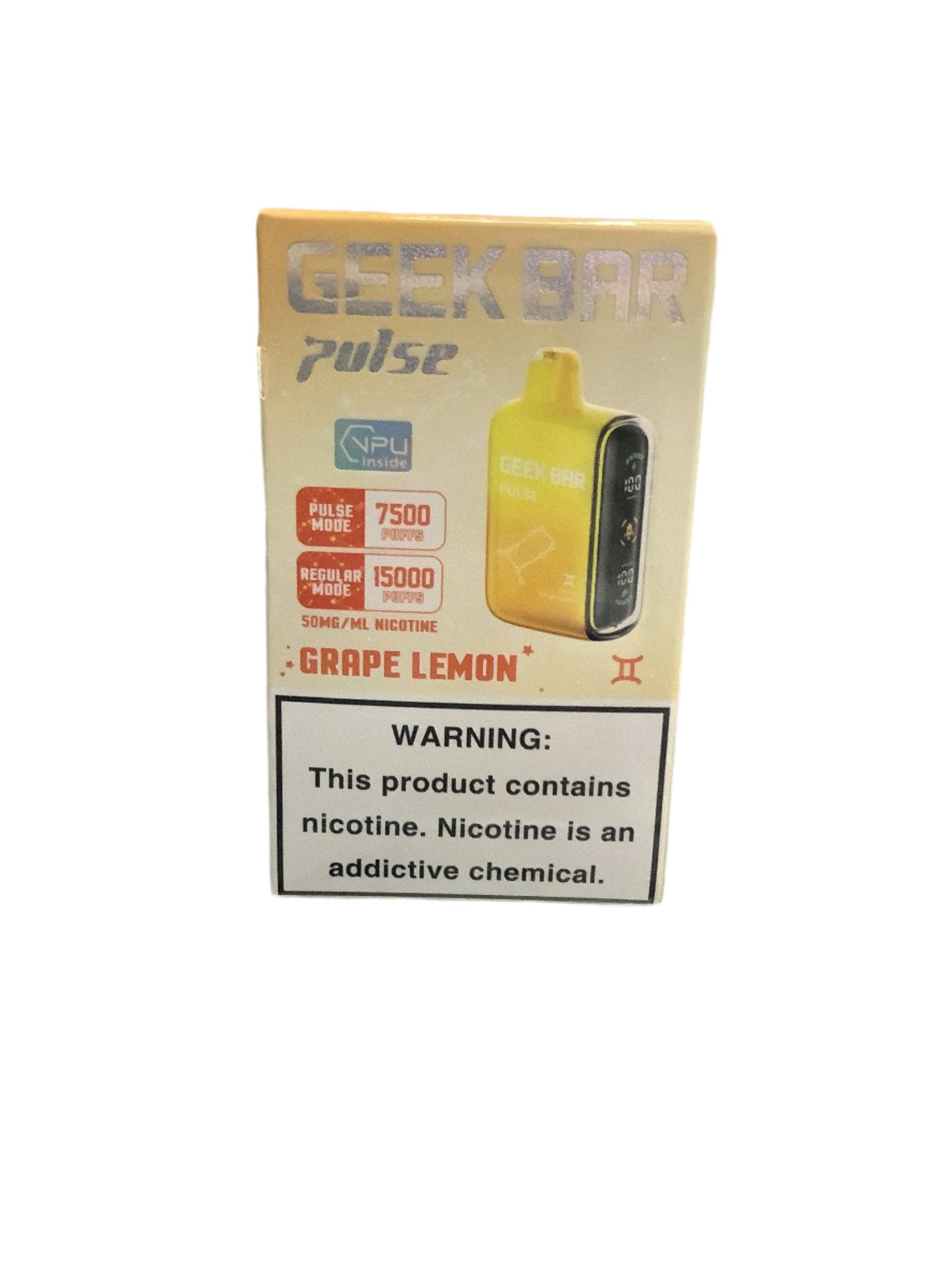 GEEK BAR PULSE 7500 & 15000 PUFFS